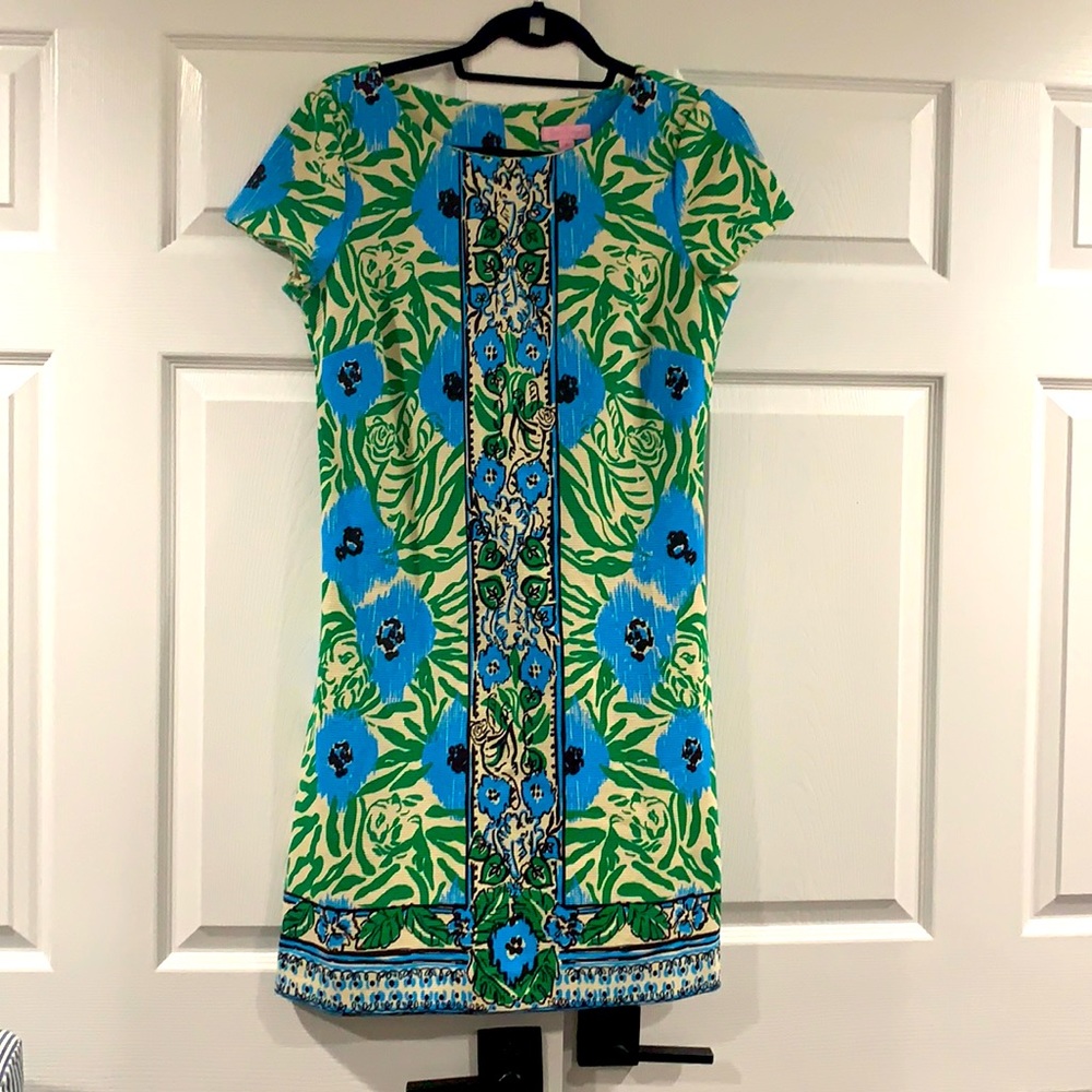 Lilly Pulitzer short sleeve sleeve shirt dress- Medium
